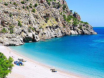 Achata beach on Karpathos.