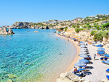 Amoopi beach on Karpathos.