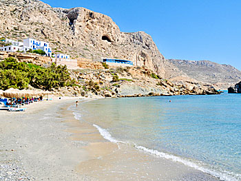 Finiki beach on Karpathos.