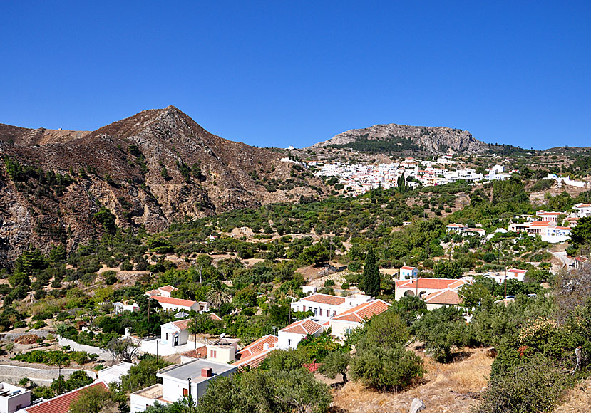 Hiking between the villages in Karpathos.