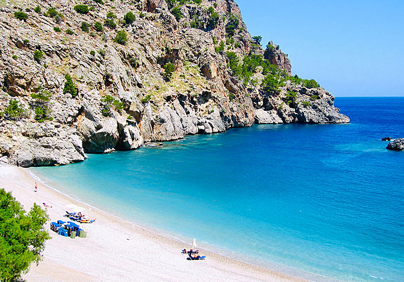 Wonderful Achata beach in Karpathos.