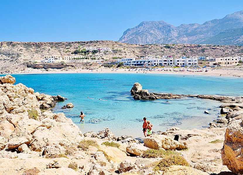 Best place to snorkel in Lefkos on Karpathos.