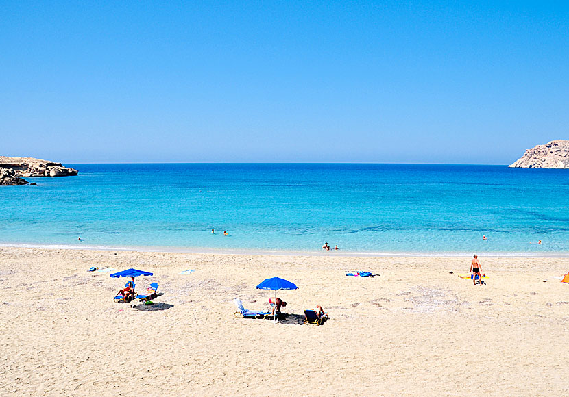 Frangolimnionas in Lefkos on Karpathos in Greece.