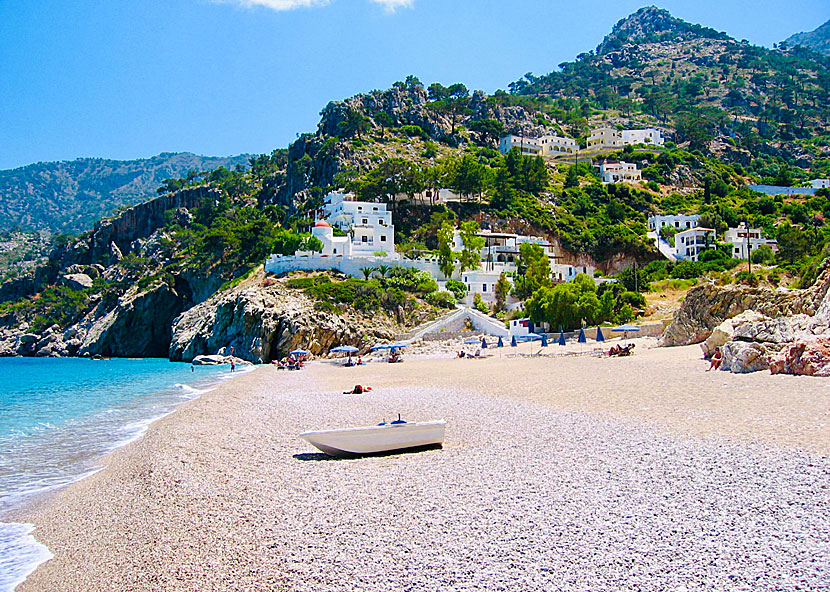 Kira Panagia beach on Karpathos in the Dodecanese.