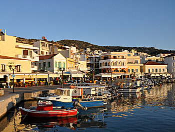The village Pigadia on Karpathos.
