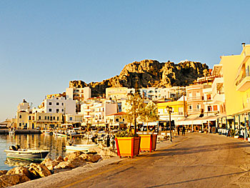 The village Pigadia on Karpathos.