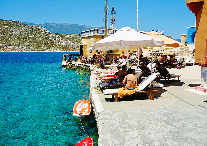 Faros Cafe and Bar in Megisti on Kastellorizo.