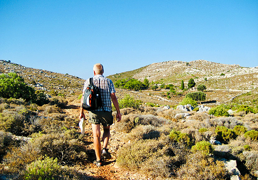 Hike to Paleokastro on Kastellorizo.