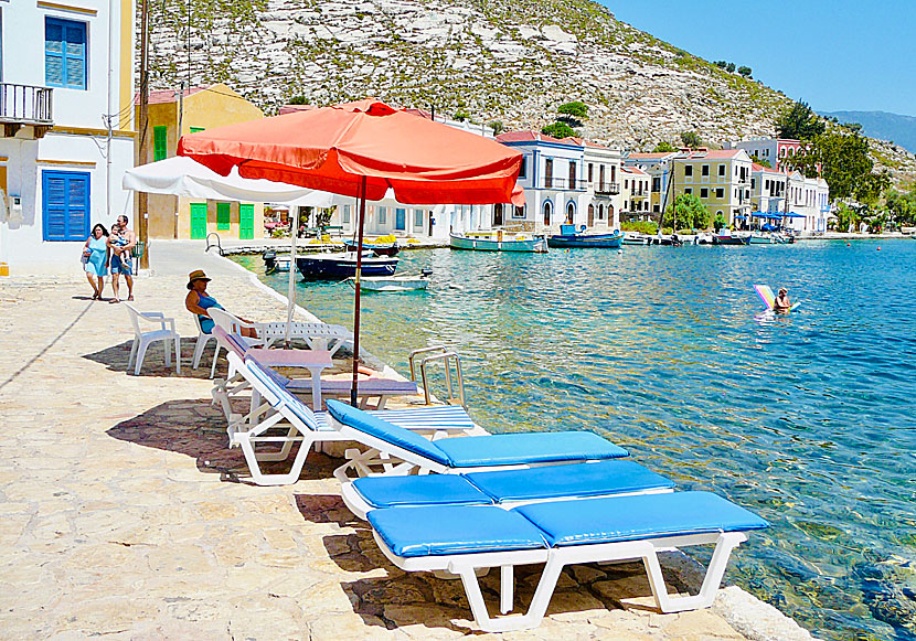 Megisti beach at Kastellorizo in Greece.