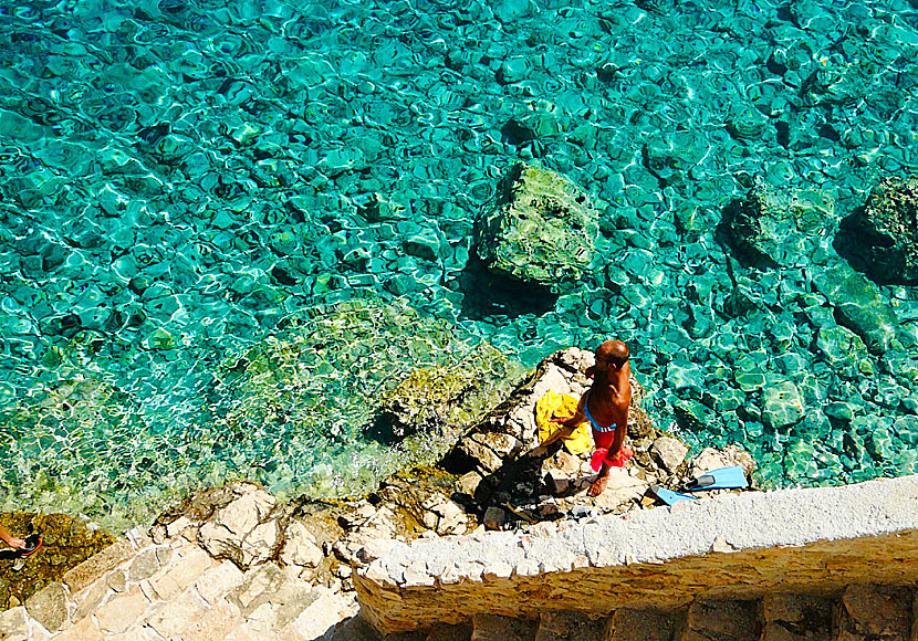 If you like to dive and snorkel with snorkels and mask, Kastellorizo is perfect.