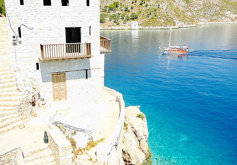 The diving water that surrounds Kastellorizo is seductively inviting.