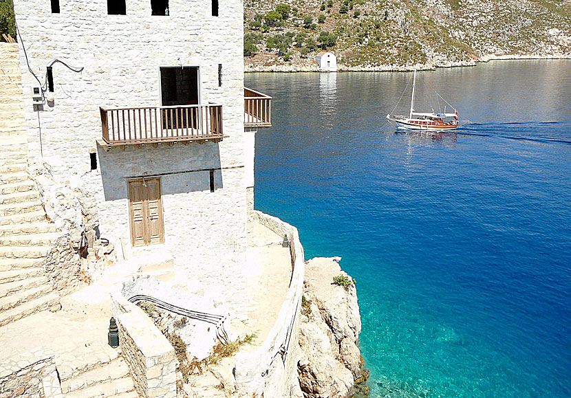 The diving water that surrounds Kastellorizo is seductively inviting.