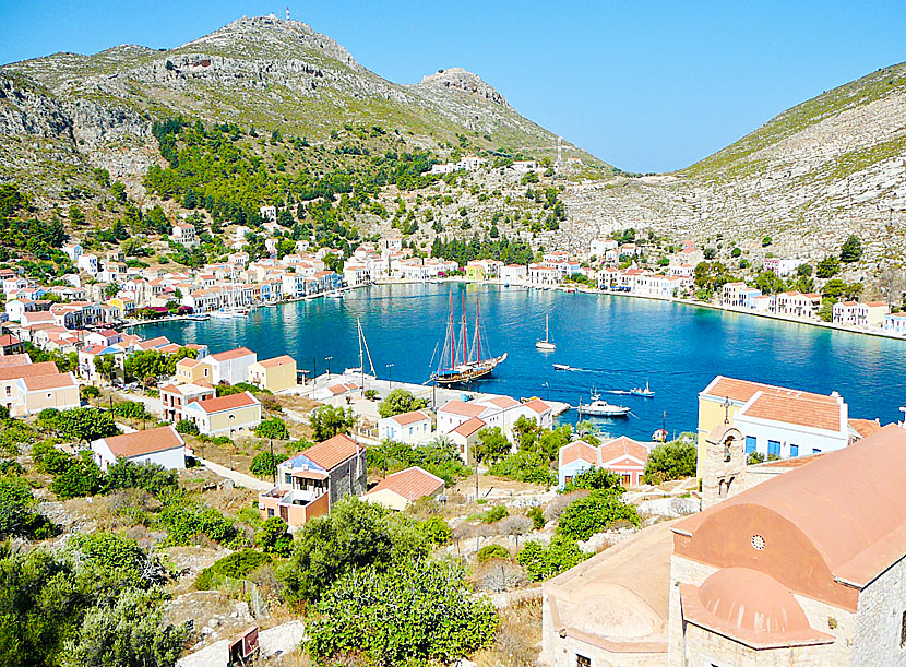 Megisti on Kastellorizo in Greece.