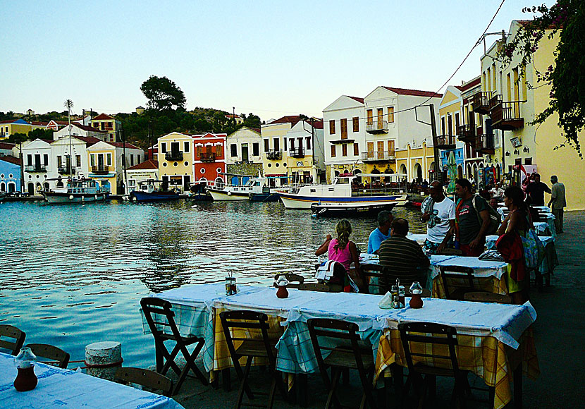 Restaurant Athena in Megisti.