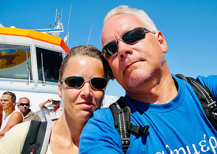 Travel by ferry and catamaran between Rhodes and Kastellorizo in Greece.