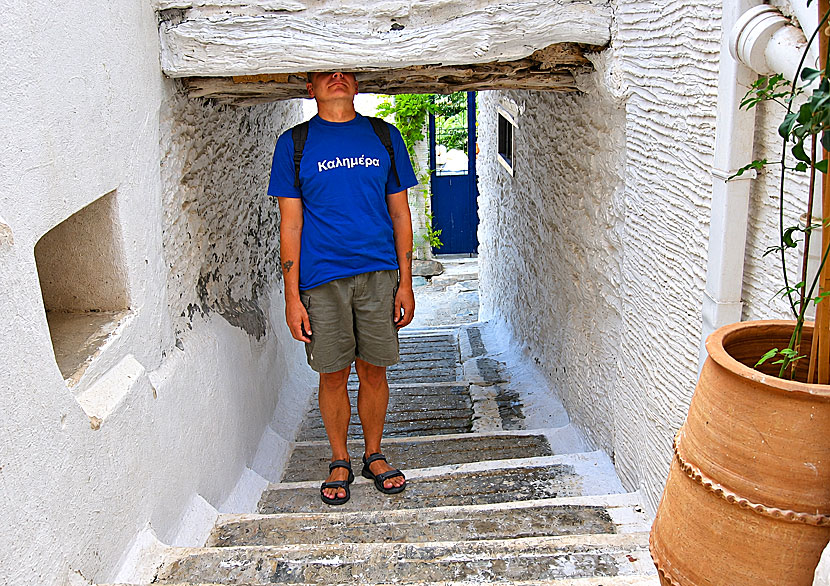Kalimera Janne in Chora on Kea.