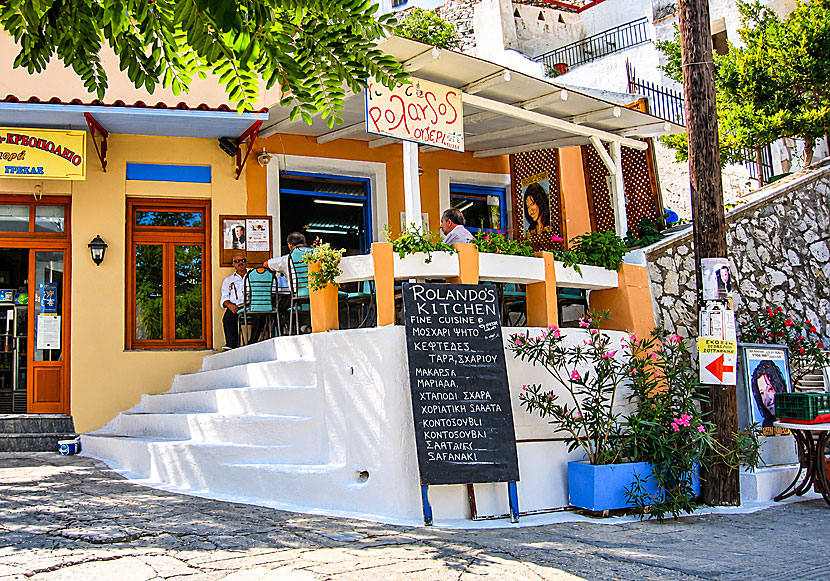 Rolandos Ouzeri is excellent and is located by the town hall in Chora on Kea.