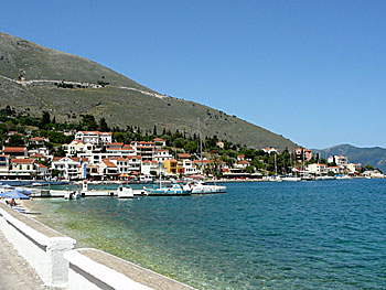 The village Agia Efimia on Kefalonia.