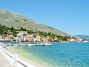 The village Agia Efimia on Kefalonia.