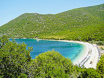 Antisamos beach on Kefalonia.