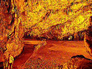 Drogarati cave on Kefalonia.