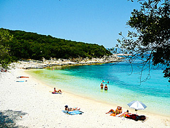 Emblisi beach on Kefalonia.