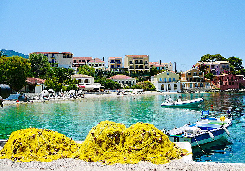 Accommodation in Assos, Kefalonia.