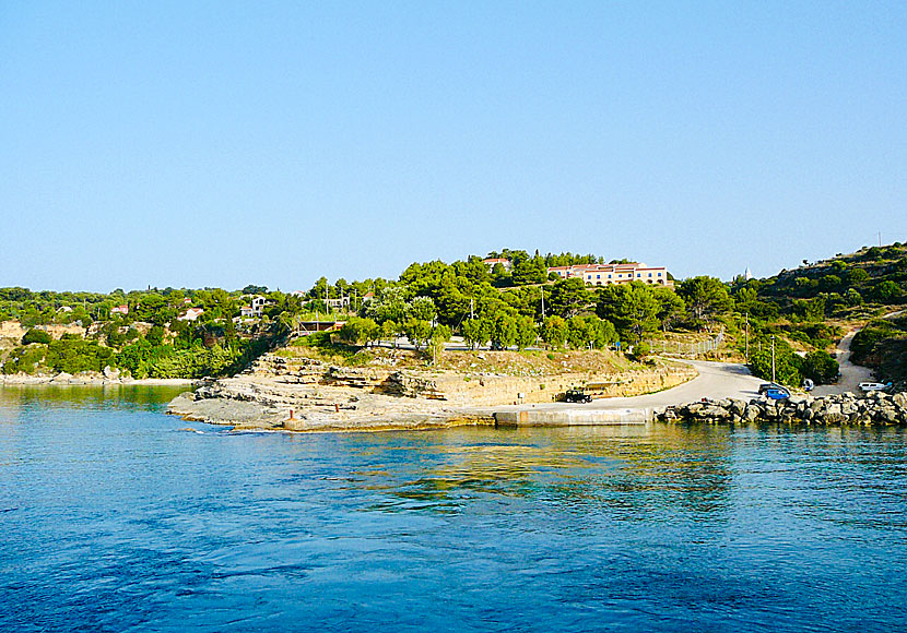 The port of Pesada in Kefalonia.