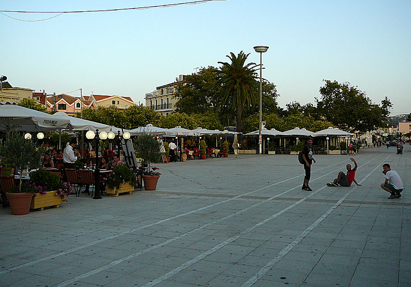 Platea Vallianou in Argostoli. Kefalonia.