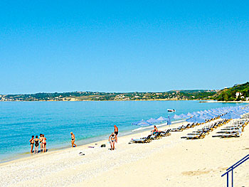 Lourda beach on Kefalonia.