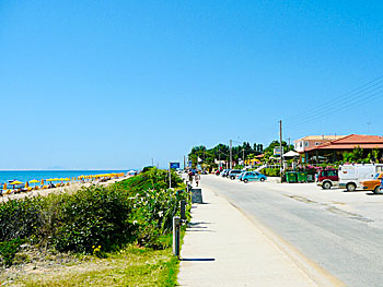 The village Skala on Kefalonia.