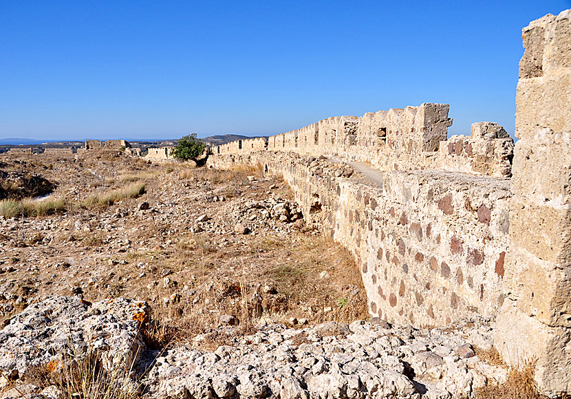 Antimachia Castle on Kos is one of the largest castles and fortresses found in Greece.