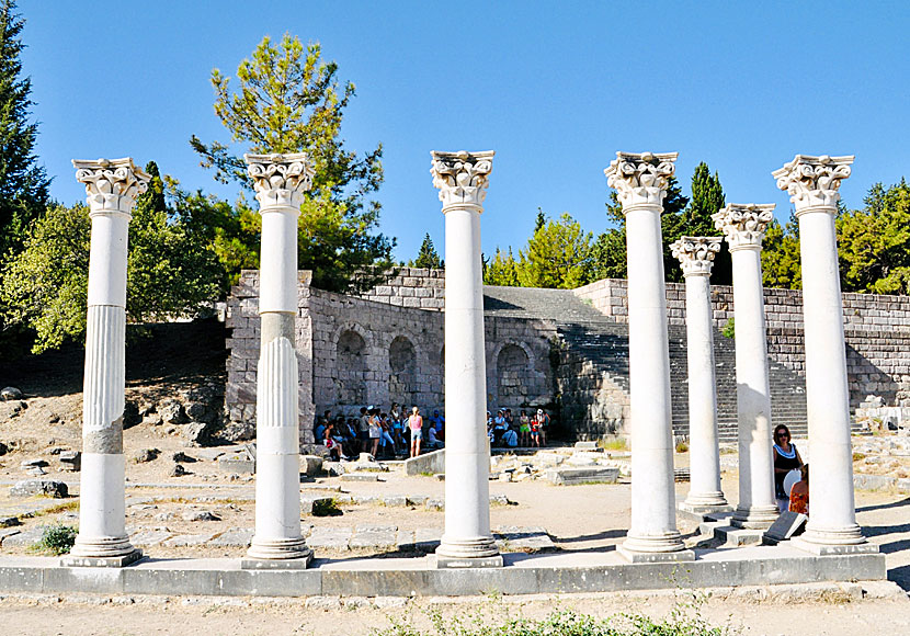 Temple of Apollo in Asklepion on Kos.