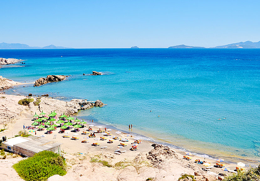 Camel beach is located between the beaches of Stefanos and Paradise in Kos.