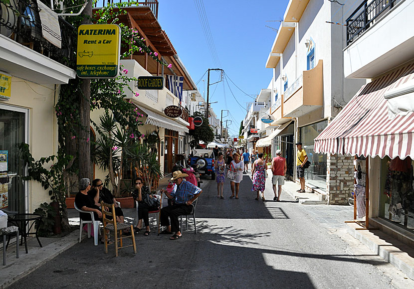 Main street in Kardamena. Kos.