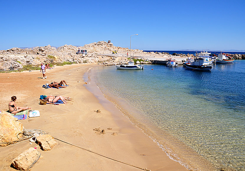 The best beaches on Kos. Limnionas beach.