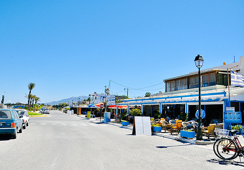 Tavernas in Mastichari in Kos.