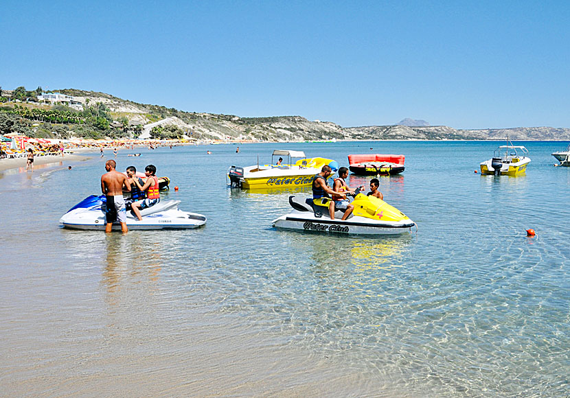 Jetski at Paradise beach in Kos.