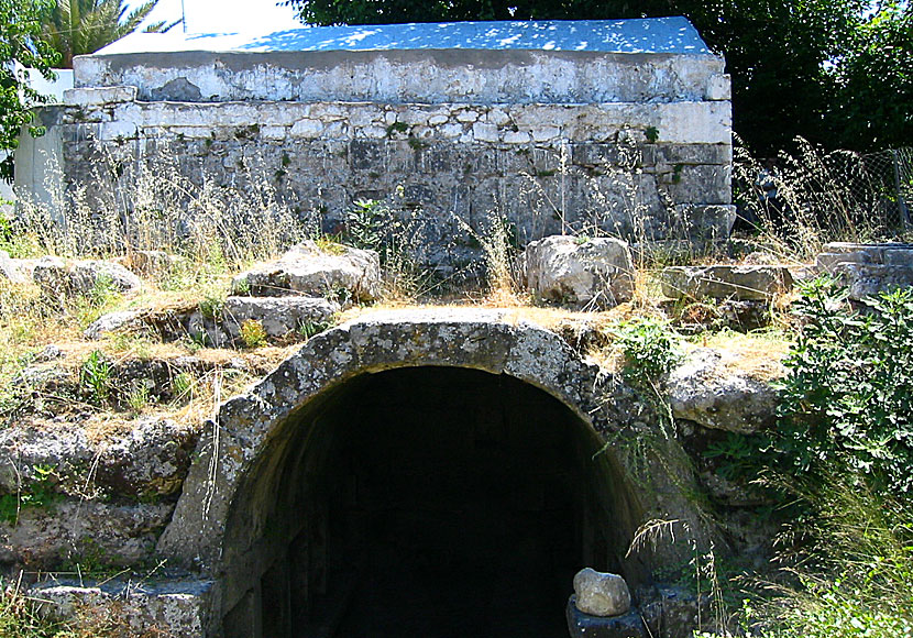 King Harmylos tomb in Pyli. Kos.