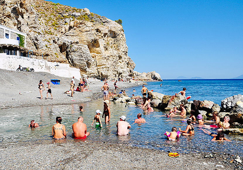 The hot springs in Therma on Kos.