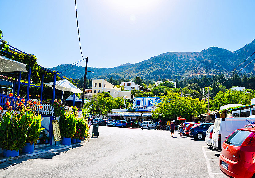 The village of Zia on Kos in Greece.