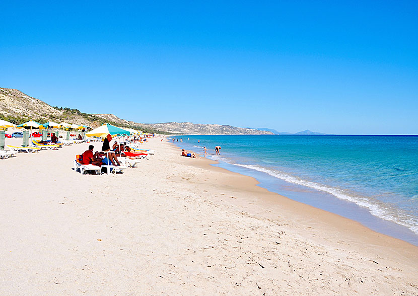 Langades (Banana) beach in Kos island.