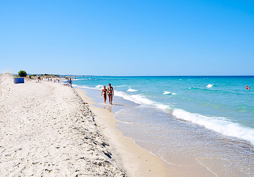 Walk between the sandy beaches of Kos, such as from Marmari beach to Tigaki beach.