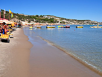 Paradise beach on Kos.