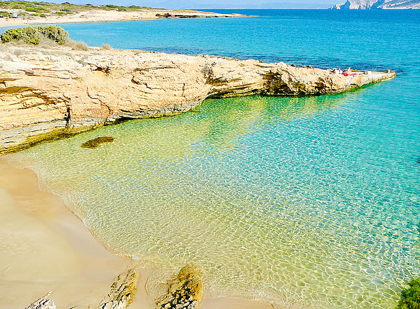 Kalimera beach on Koufonissi in the Small Cyclades.