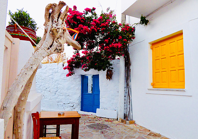 Cycladic figure in Chora on Koufonissi.