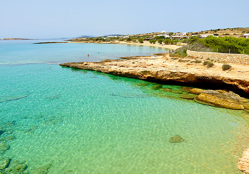 Fanos beach seen from Kalimera beach.