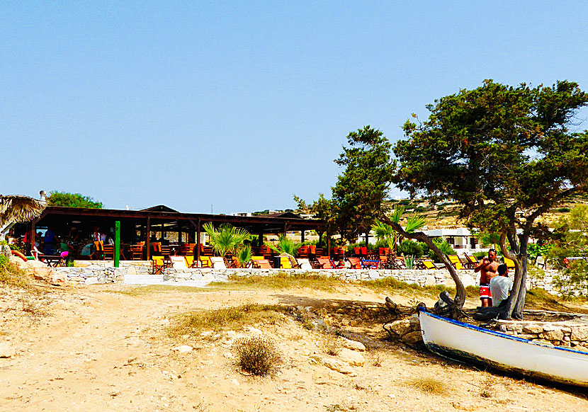 Fanos Cafe & Snackbar on Fanos beach.