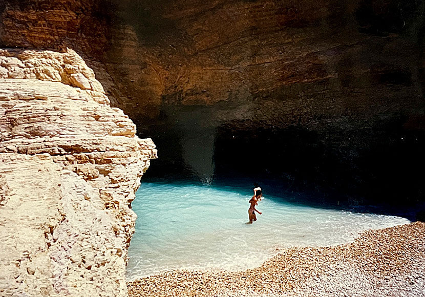 Gala beach near Pori beach on Koufonissi in the Small Cyclades.