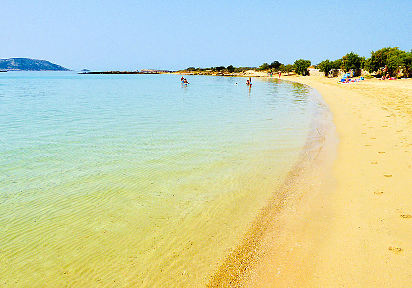 Like all the other beaches on Koufonissi, Fanos is also very child-friendly.